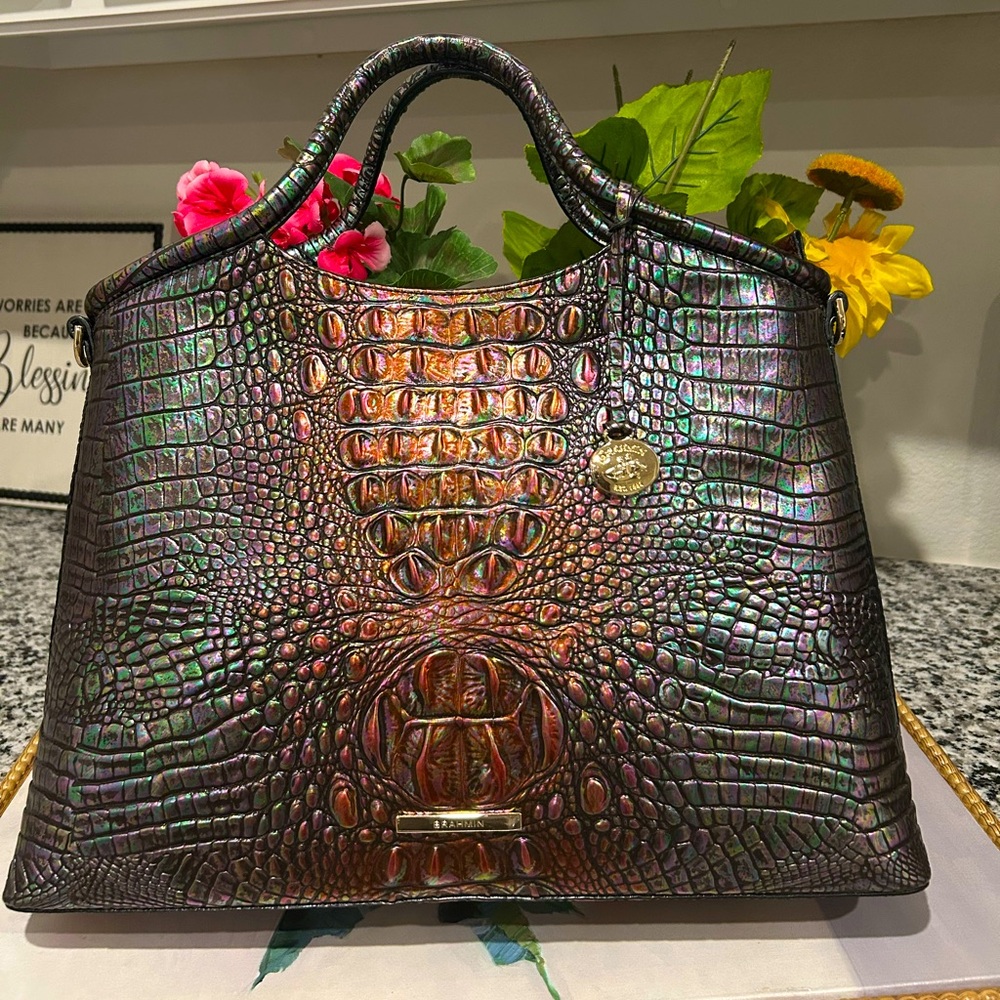 Brahmin Black Pearl ELAINE - Picture 3 of 9